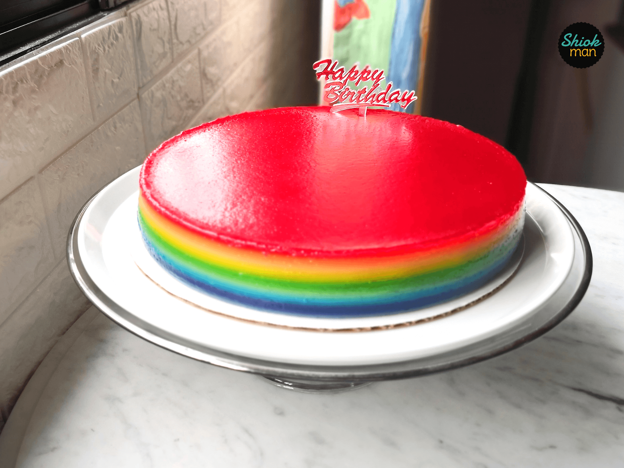 Kueh Rainbow Lapis Sagu : Shiokman Recipes