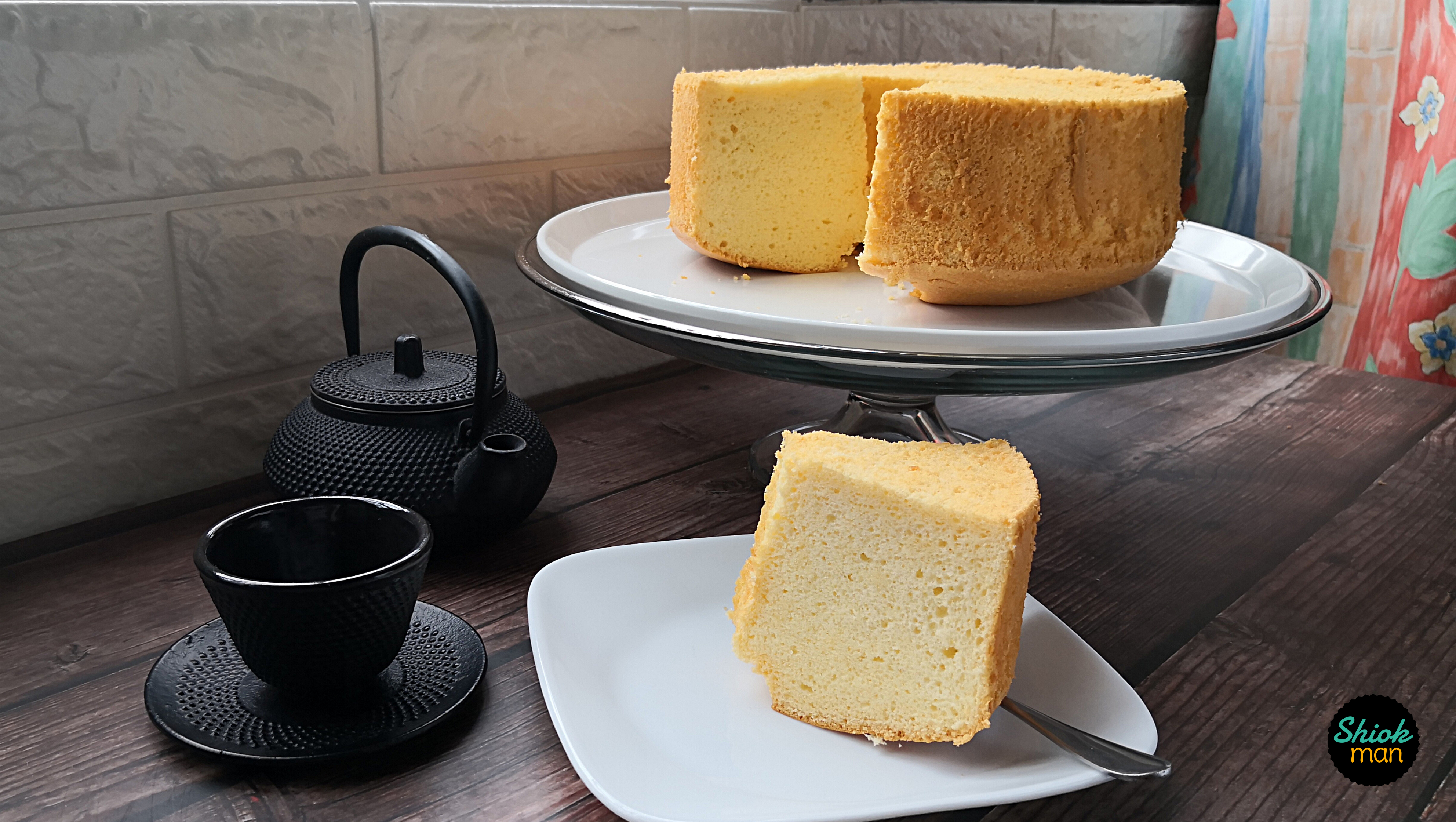 Basic Vanilla Chiffon Cake