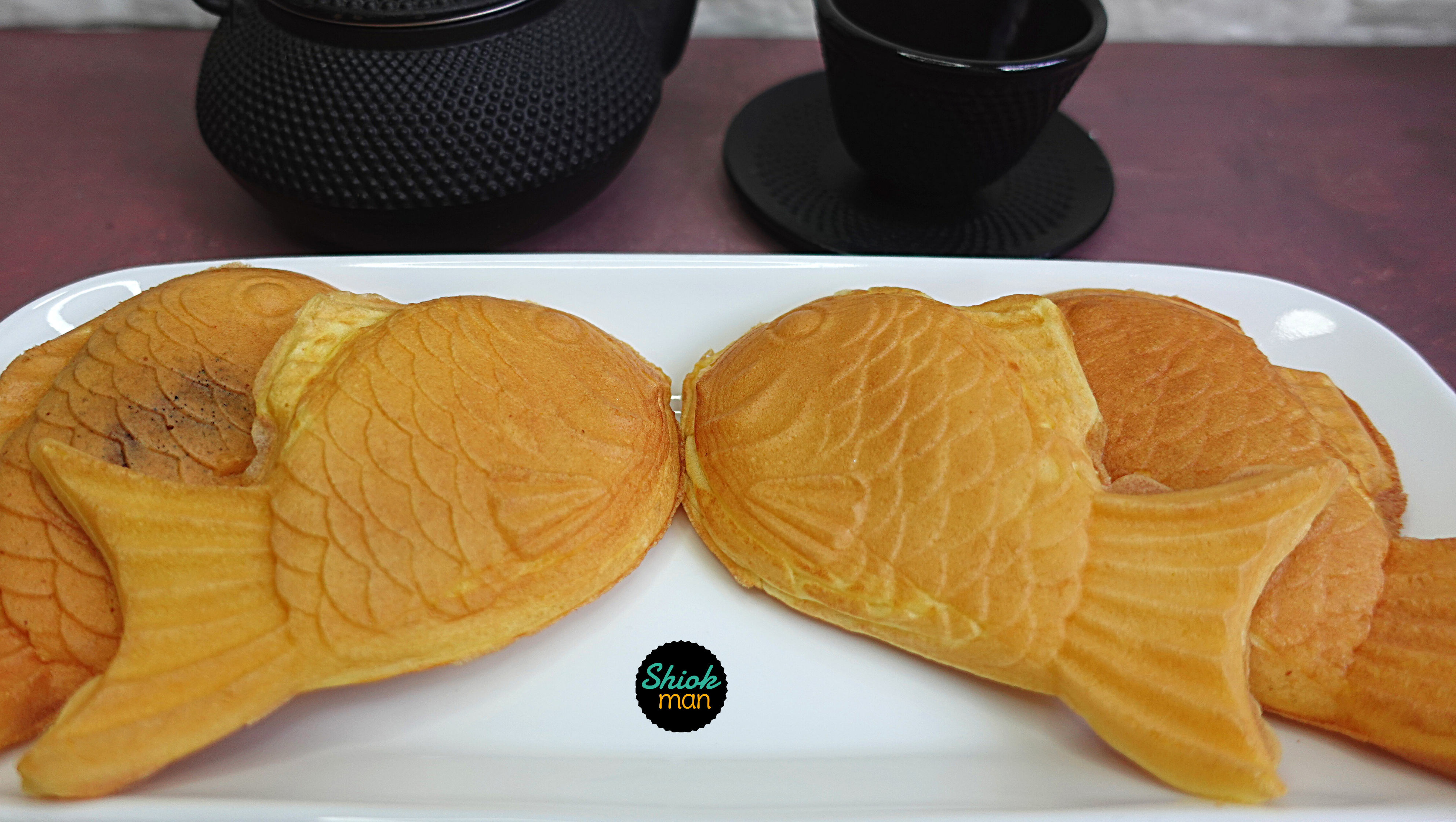 Taiyaki (Japanese Fish Shaped Stuffed Pancake)