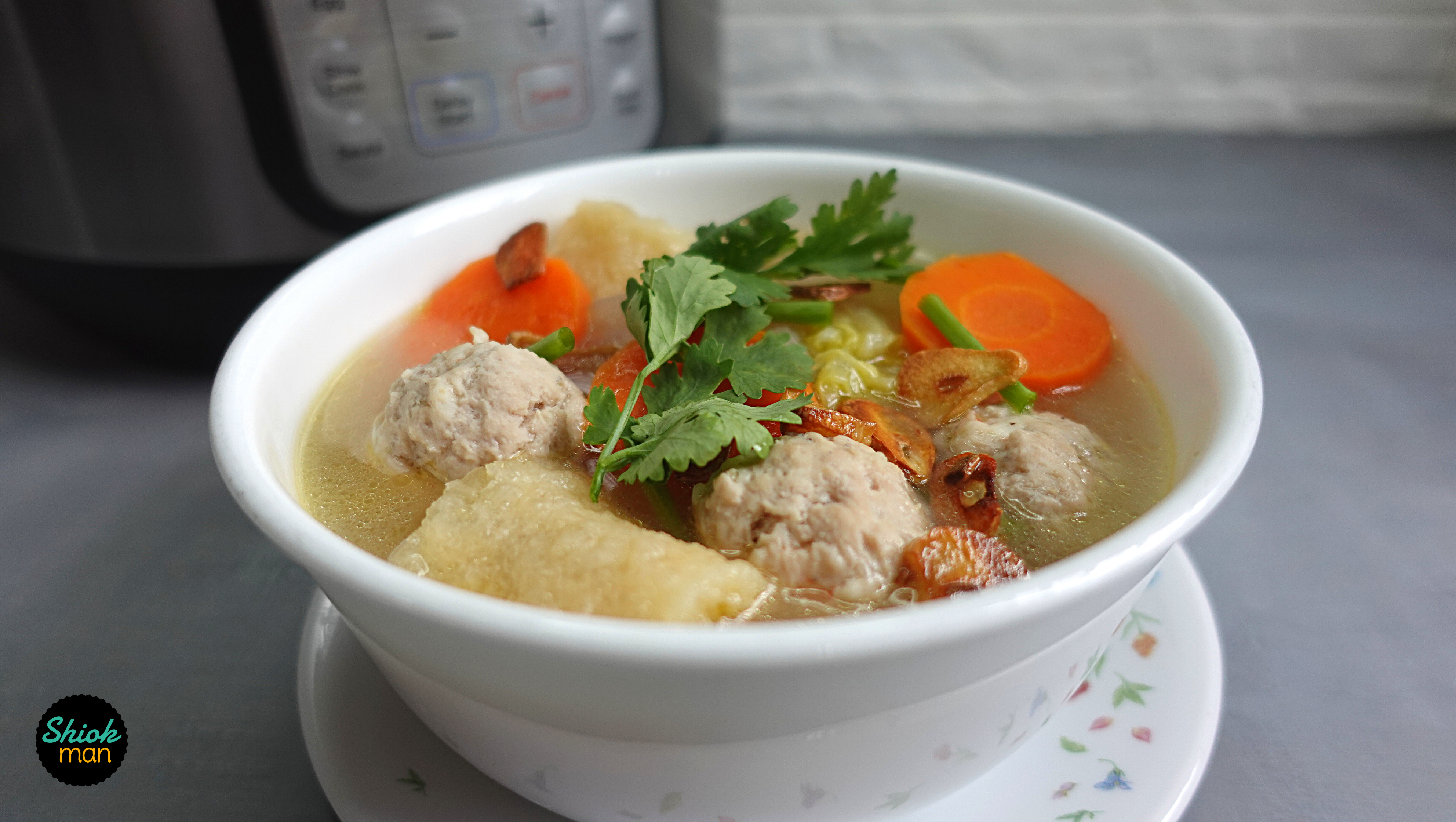 Instant Pot Duo Plus Fish Maw (Her Peoh) Soup